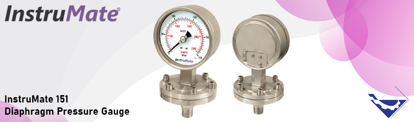 گیج میلی بار دیافراگمی InstruMate مدل 151