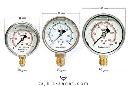 گیج فشار روغنی
