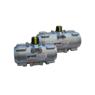 اکچویتور پنوماتیک استنلس استیل پروال سری A215