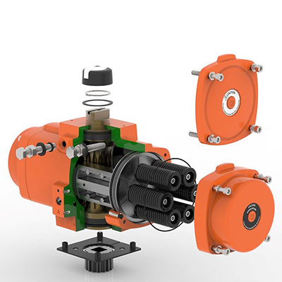 اکچویتور پنوماتیک Rack & Pinion