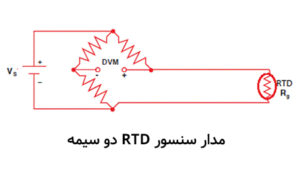 مدار سنسور 2 سیمه
